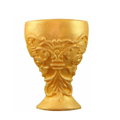 Kielich złoty 2D 10 cm