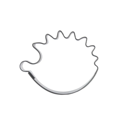 Foremka do ciastek w kształcie jeża ze stali nierdzewnej