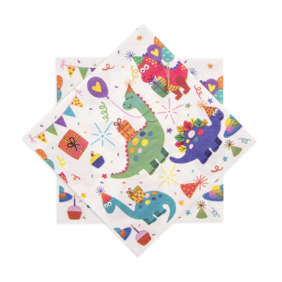 Serwetki imprezowe Dinozaur 20 szt