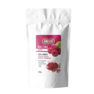 Liofilizowany miąższ malinowy 60 g