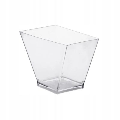 Szklanka deserowa kwadratowa, ścięta, 120 ml, 20 szt.