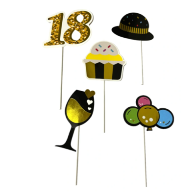 Papierausschnitt „Party Time 18“