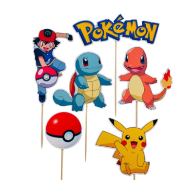 Punch - Pokemon 6 Stück Papier