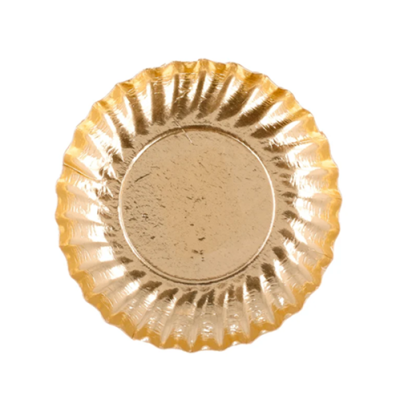 Podkładka złota 8 cm z rantem