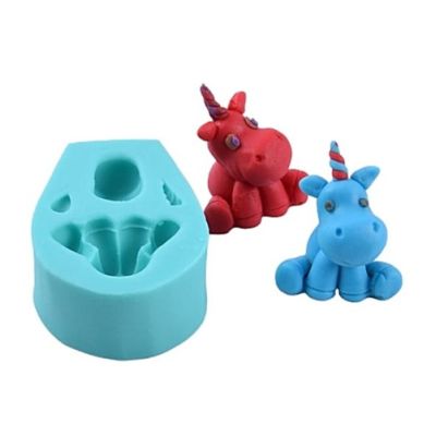 Forma silikonová Jednorožec 3D