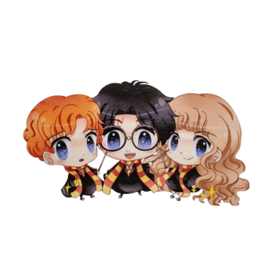Harry Potter - Harry, Hermine und Ron