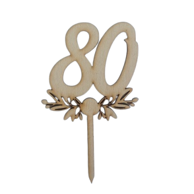 Rillenzahl 80 mit Holzdekor