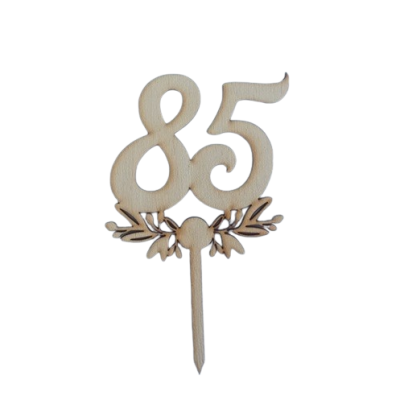 Rillenzahl 85 mit Holzdekor