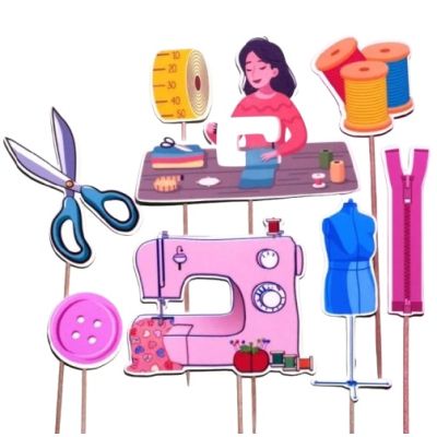 Zápich Schneiderpapier-Set 7-teilig