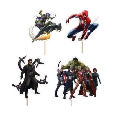 Avengers paper cutout set of 4 pieces