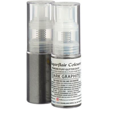 Farba w sprayu metaliczna ciemny grafit 10g