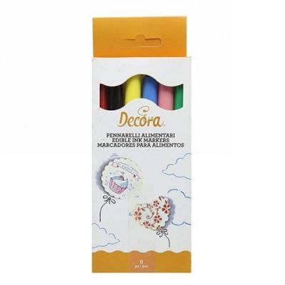 Zestaw markerów jadalnych 6 szt.