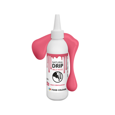 Polewa czekoladowa Natural Drip Dzika róża 100 ml