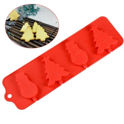 Forma silikonowa bałwan i choinka