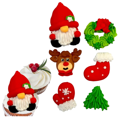 Karácsonyi figurák mix 6 db