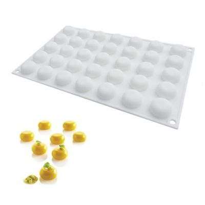 Foremka silikonowa do pralin, okrągła, 35 szt.