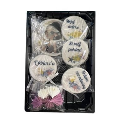 Zuckerdekoration für die Tochter