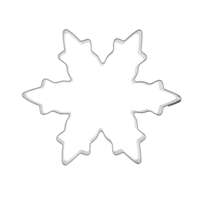 Foremka do ciastek w kształcie płatka śniegu
