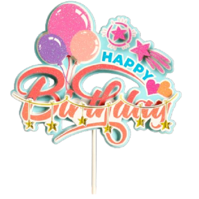 Alles Gute zum Geburtstag mit Luftballons