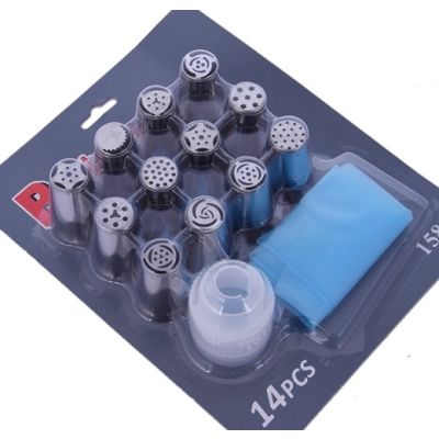 Zestaw końcówek 12 szt. + 1 woreczek + adapter