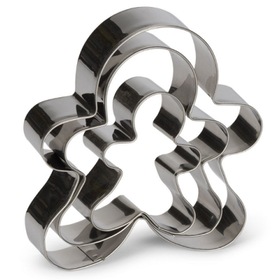 Wykrawacz do figurek patyczków ze stali nierdzewnej, 3 szt.