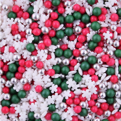 Streuen Sie weiß-blau-silber 50g