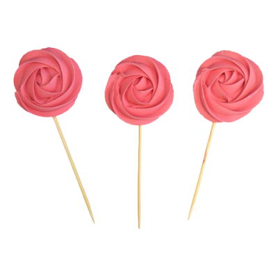 Spitze - rosa Baiser 3 Stück