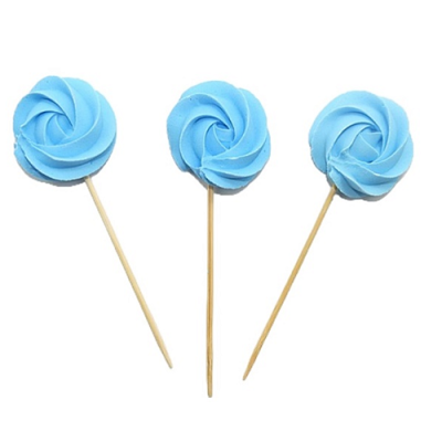 Einlage - Baiser blau 3 Stk