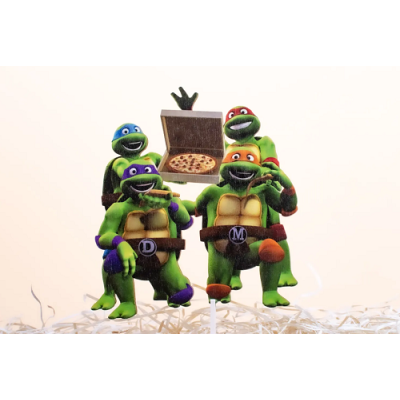 Ninja Turtles Holzschnitzerei