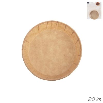 Törtchenform aus Papier, 10,5 cm, 20 Stück