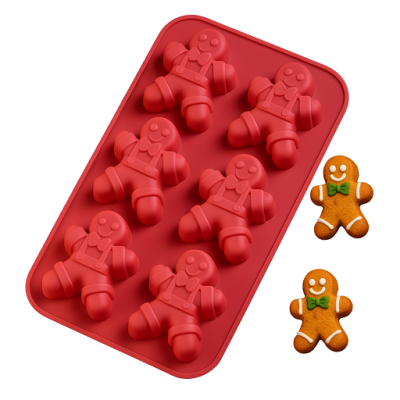 Silicone mold Gingerbread 6 pcs