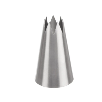 Decorative tip narrow open 7 points 1.7cm