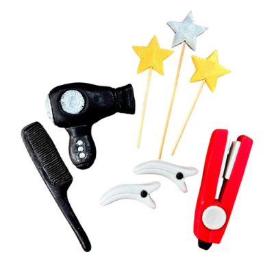 Hairdresser's sugar set 8 pcs