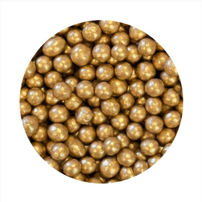 Posyp perličky rýžové zlaté 7mm 40g