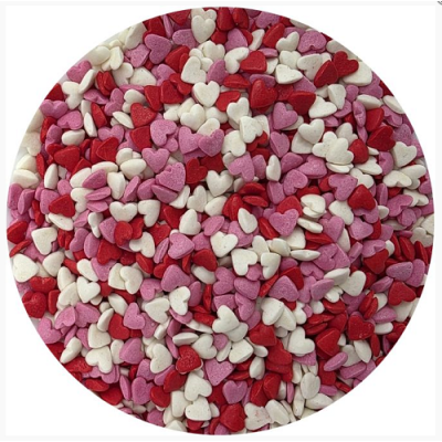 Posypka serduszka mix mini 5 mm 30g