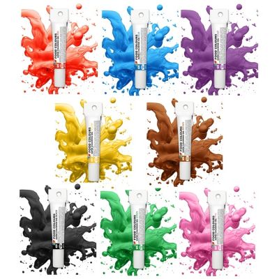 Food Colours Gel Paint Set 8 x 20g