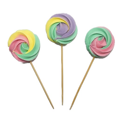 Zápich - színes habcsók 3 db