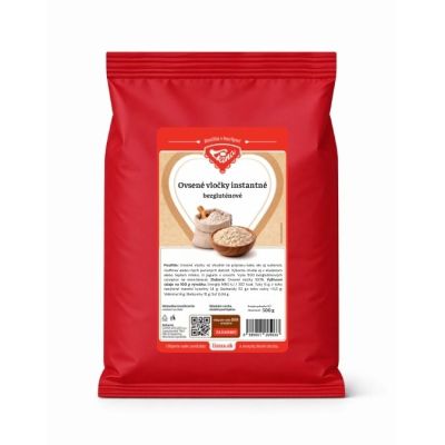 Ovsené vločky instantné bezgluténové 500 g