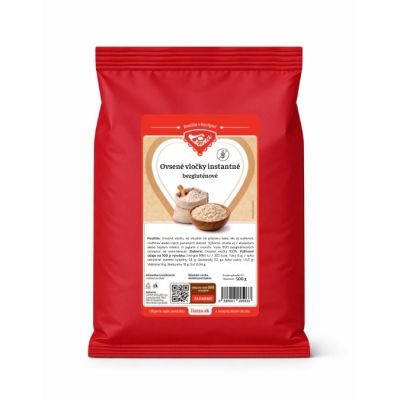 Ovsené vločky instantné bezgluténové 500 g