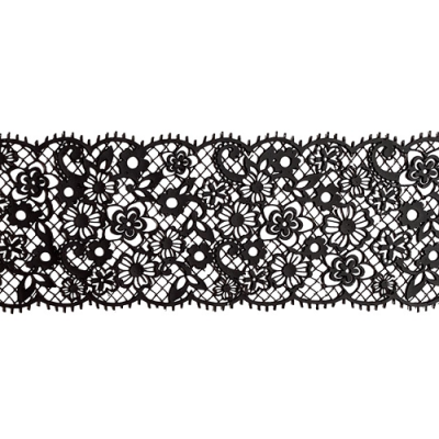 Fekete cukorcsipke 3 db