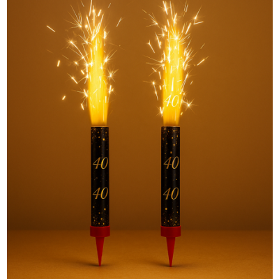 Cake fountain black No. 40 2 pcs