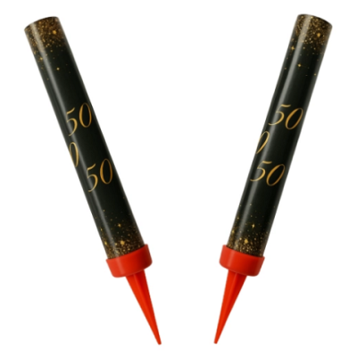 Fontána dortová černá č.k. 50 2 ks