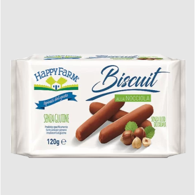 Gluten-free hazelnut chocolate bars 120g