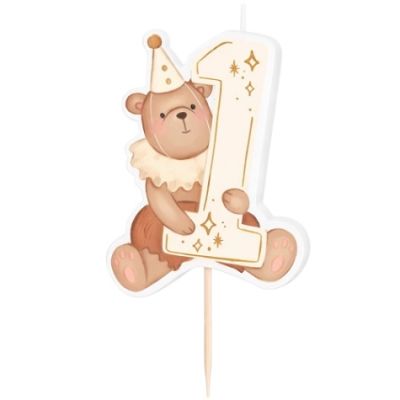 Teddy Bear Candle No. 1