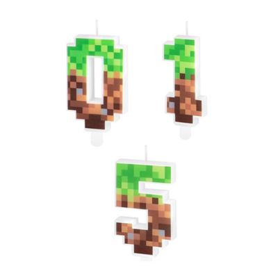 Świeca Minecraft 0-9