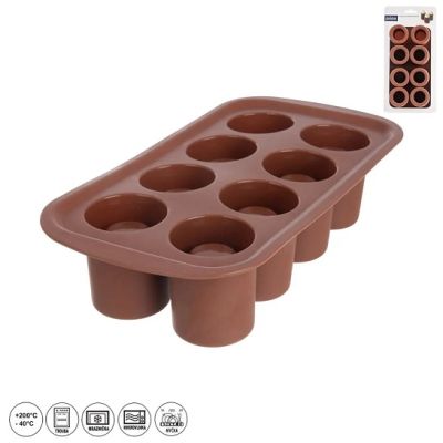 Foremki silikonowe do końcówek do likieru 8 szt.