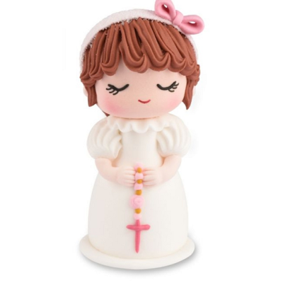 Boy First Holy Communion sugar 3.5x7.5x2.9 cm