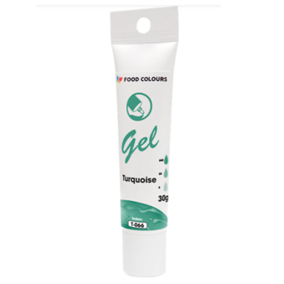Gél festék - Türkiz 30g