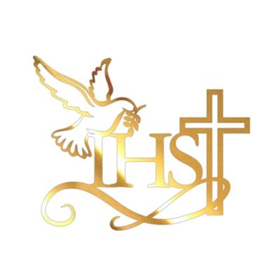 Zápich - IHS - kríž- holubica