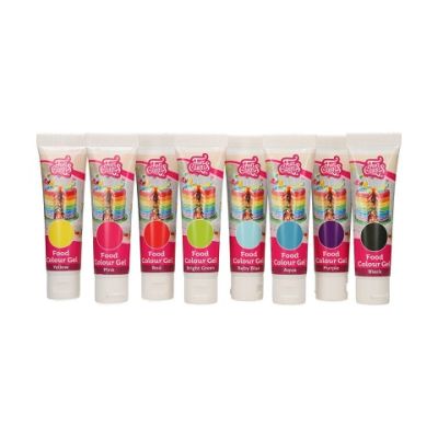 Farba gélova Fun Cakes Sada 8ks